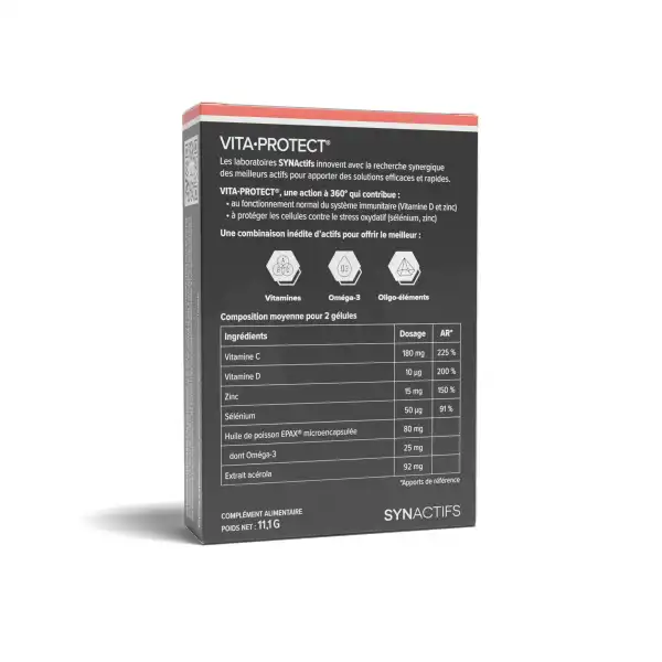 Aragan Synactifs Vitaprotect Gélules B/30