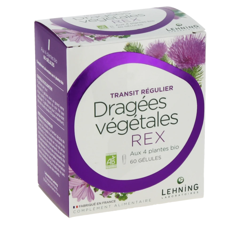 Dragees Vegetales Rex Gél B/60