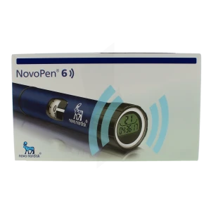 Novopen 6 Stylo Injecteur Insuline Réutilisable Blue