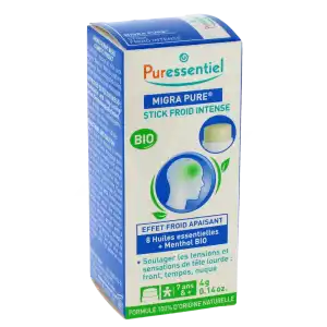 Puressentiel Migra Pure Stick Froid Intense 8 Huiles Essentielles 4 G à VANDOEUVRE-LES-NANCY