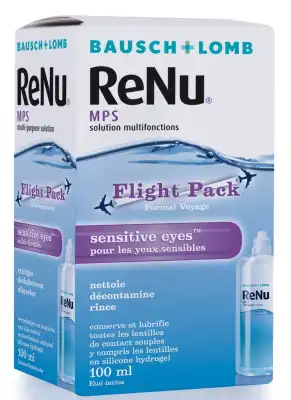 Renu Mps Flight Pack Solution Lentille Fl/100ml à Les Arcs