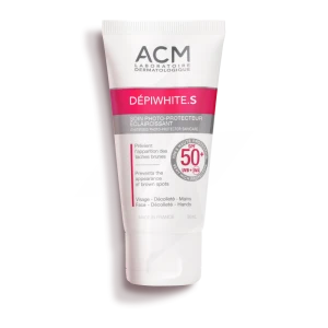 Acm Dépiwhite S Spf50+ Crème Dépigmentante T/50ml