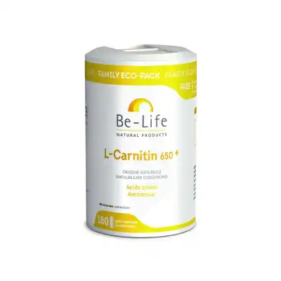 Be-life L-carnitin 650+ Gélules B/180 à QUETIGNY