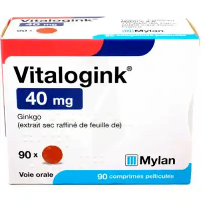 Vitalogink 40 Mg, Comprimé Pelliculé à Nice