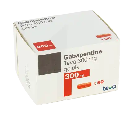 Gabapentine Teva 300 Mg, Gélule à Eysines