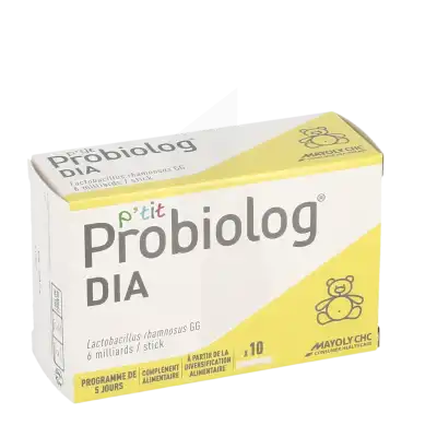 Probiolog DIA Enfant Nourrisson Poudre orale 10 Sticks/1,5g