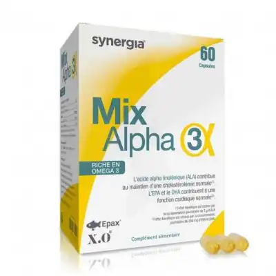Synergia Mix Alpha 3 Caps B/60 à Poitiers