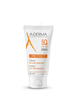 Acheter Aderma PROTECT Crème sans parfum 50+ 40ml à VILLENAVE D'ORNON