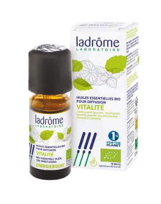 Ladrôme Huiles Essentielles pour Diffusion Vitalité 10ml
