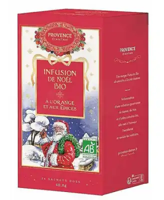 Provence Dan Infusion De Noel Bio Sachet Orange Et à Abbeville