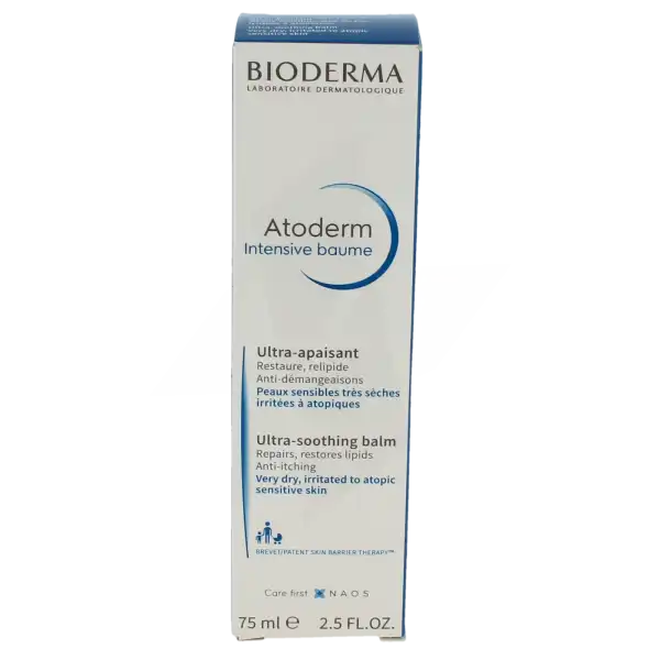 Atoderm Intensive Baume Ultra Apaisant Visage Et Corps T/75ml