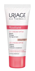 Uriage Roseliane Cc Cream Spf30 Crème Soin Teinté Anti-rougeurs T/40ml