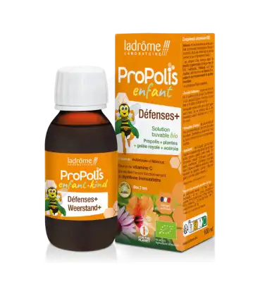 Ladrôme Propolis Enfants Défenses+ Bio 100ml