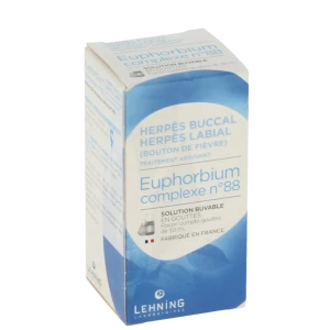 Euphorbium Complexe N°88, Solution Buvable En Gouttes