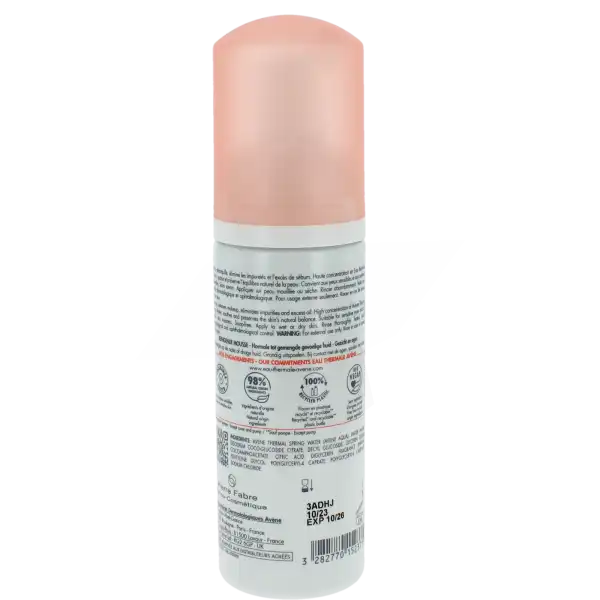 Avène Eau Thermale Soins Essentiels Mousse Nettoyante Fl Pompe/150ml