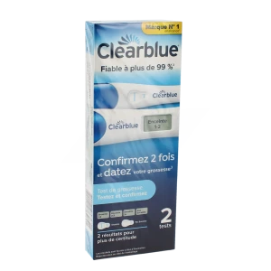 Clearblue Test De Grossesse Testez Et Confirmez B/2