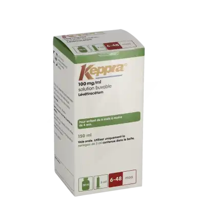 Keppra 100 Mg/ml, Solution Buvable à Ris-Orangis