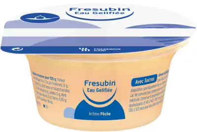 Fresubin Eau Gelifiee Peche, Pot 125 G à Dreux