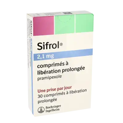 Sifrol 1,05 Mg, Comprimé à Libération Prolongée à Paris