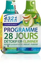 4.3.2.1 Minceur Programme 28 Jours S Buv Ultra Détox+pomme Kiwi 2fl/280ml à Paris
