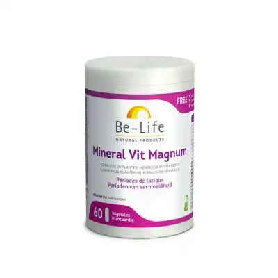 Be-life Mineral Vitamine Magnum Gélules B/60 à CARPENTRAS