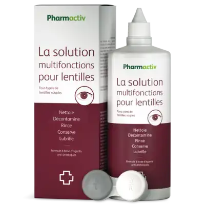 Pharmactiv Solution Lentilles Multifonctions Fl/360ml à Lavernose-Lacasse