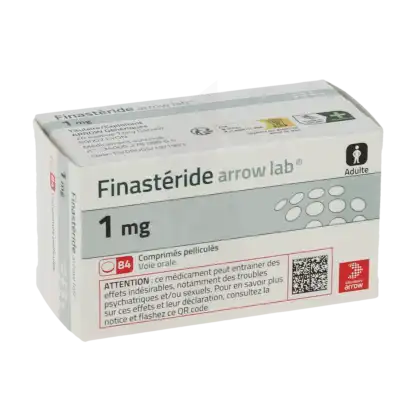 FINASTERIDE ARROW LAB 1 mg, comprimé pelliculé