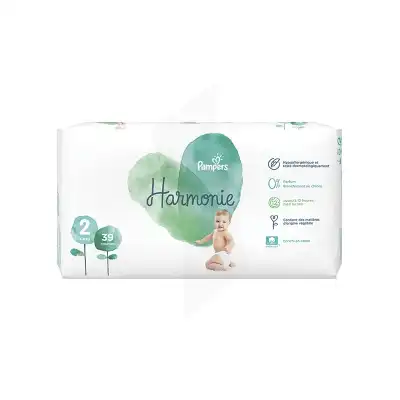 Pampers Harmonie Couche T2 Géant Paquet/39 à MONTPELLIER