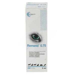Remend 0,75 Collyre Fl/3 Ml