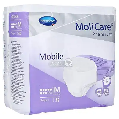 Molicare Premium Mobile 8 Gouttes - Slip Absorbant - Taille M B/14 à MONTLUÇON