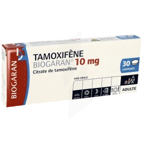 Tamoxifene Biogaran 10 Mg, Comprimé