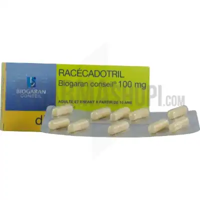 Racecadotril Biogaran Conseil 100 Mg, Gélule