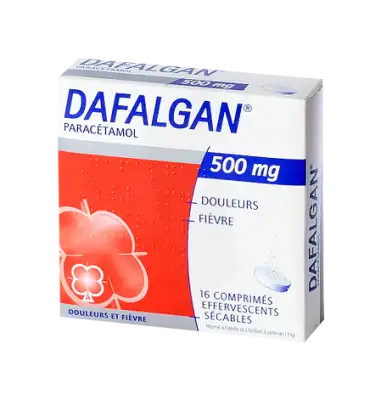 Dafalgan 500 Mg Comprimés Effervescents Sécables Film/16 à Saint-Avold