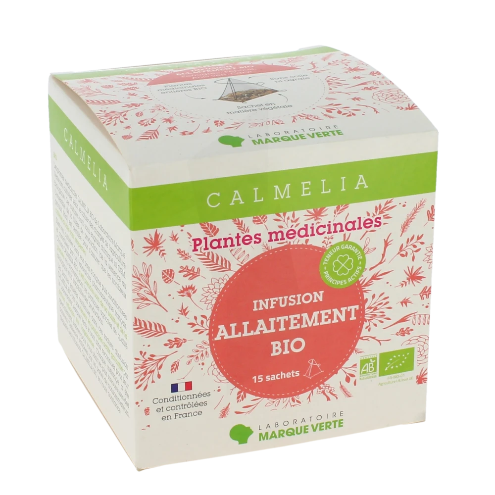 Calmelia Tis Infusion Allaitement Bio 15sach