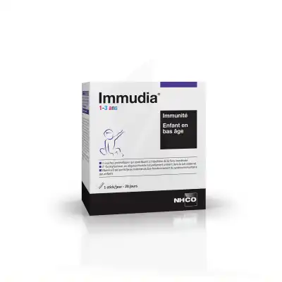 Nhco Nutrition Aminoscience Immudia 1-3 Ans Immunité Poudre 28 Sticks à NICE