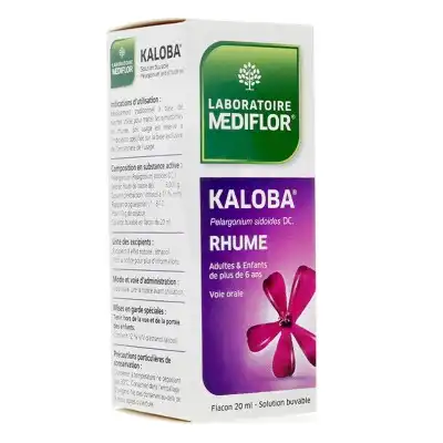 Kaloba, Solution Buvable à Genas
