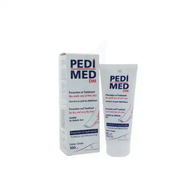 Pedimed Dm Crème De Soin Pieds Secs 100ml à VILLENAVE D'ORNON