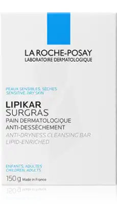 Lipikar Pain Surgras Peau Sèche Et Très Sèche 2*150g à La Roche-Posay