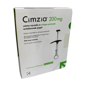 Cimzia 200 Mg Solution Pour Injection En Seringue Préremplie