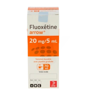 Fluoxetine Arrow 20 Mg/5 Ml, Solution Buvable