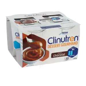 Clinutren Dessert G Nutrim Chocolat 4/200 G à PERTUIS