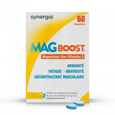 Synergia Mag Boost Comprimés B/60 à La Ricamarie