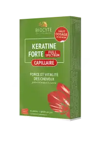 Biocyte Kératine Forte Full Spectrum Gélules B/40 à DIGNE LES BAINS