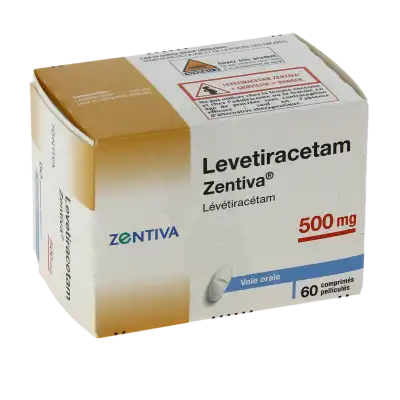 Levetiracetam Zentiva 500 Mg, Comprimé Pelliculé à Bordeaux