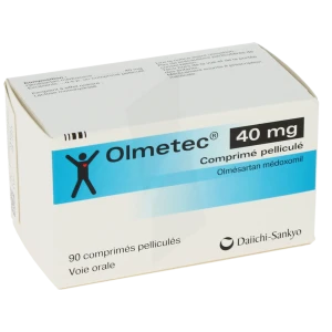 Olmetec 40 Mg, Comprimé Pelliculé