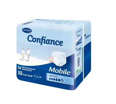 Confiance Mobile Slip absorbant jetable Taille XS 6 Gouttes Sachet/14