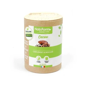 Nat&form Ecoresponsable Cacao 60 Gélules