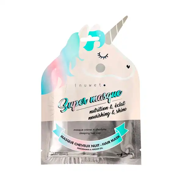 Inuwet Masque Cheveux Nuit Nourrissant & Brillance