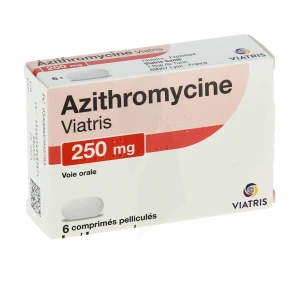 Azithromycine Viatris 250 Mg, Comprimé Pelliculé