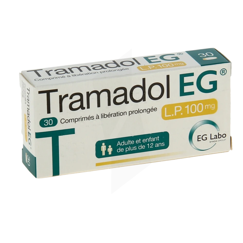 Tramadol Eg L.p. 100 Mg, Comprimé à Libération Prolongée